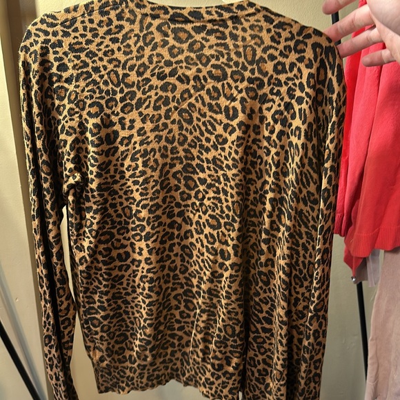 Time and true  leopard cardigan - Picture 2 of 3